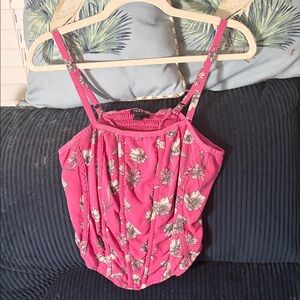 Torrid Pink Floral Camisole